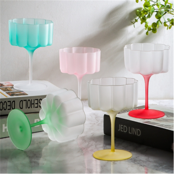 Custom Ice Cream Glass Cup wholesale photo