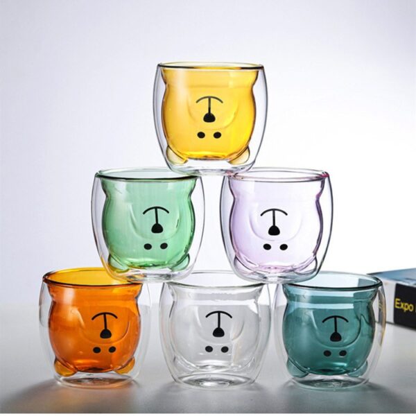 Bear Shaped Double Wall Cup Hb-0005 product photo